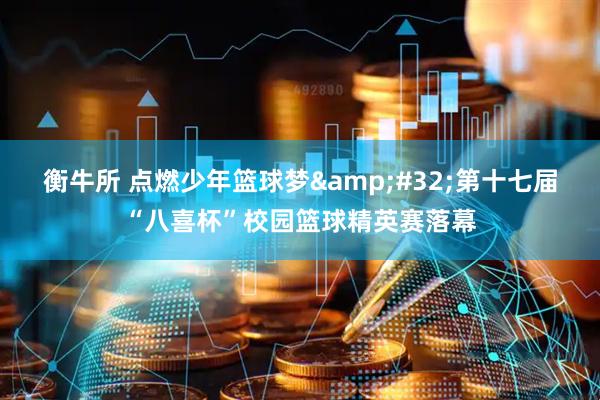 衡牛所 点燃少年篮球梦&#32;第十七届“八喜杯”校园篮球精英赛落幕