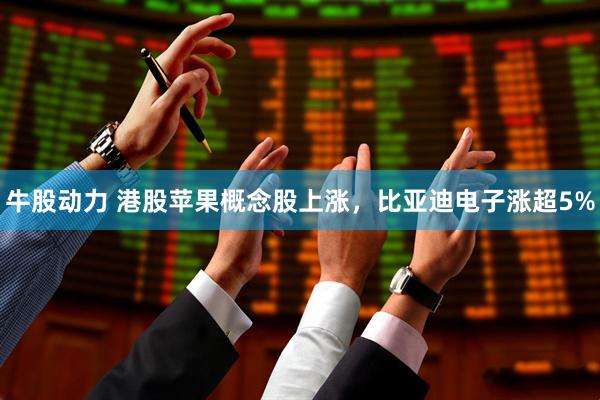 牛股动力 港股苹果概念股上涨，比亚迪电子涨超5%