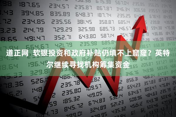 道正网  软银投资和政府补贴仍填不上窟窿？英特尔继续寻找机构筹集资金