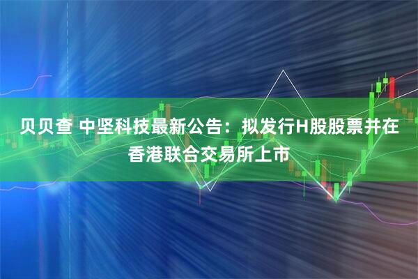贝贝查 中坚科技最新公告：拟发行H股股票并在香港联合交易所上市